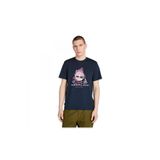 Timberland Tb0A5Mka Front Seasonal Tree Logo Graphic Tee Lacivert Erkek T-Shirt