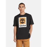 Timberland TB0A5QS20011 Colored Short Sleeve Tee Erkek Siyah T-Shirt