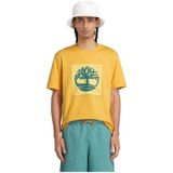 Timberland Tb0a5udb Sleeve Front Graphic Tee Sarı Erkek T-shirt