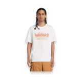 Timberland Tb0a5ufu Sleeve Graphic Slub Beyaz Erkek T-shirt