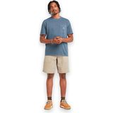 Timberland TB0A5VDH Garment Dye Chest Pocket Tee Erkek T-Shirt - Lacivert - XL