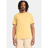 Timberland TB0A5YAYA7H1-DUNSTAN RIVER Garment Sarı Regular Fit Erkek T-Shirt