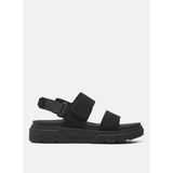 Timberland TB0A61N4EK41-GREYFIELD Sandal Backs Siyah Deri Kadın Sandalet