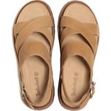Timberland TB0A61T4EN31 Timberland Backstrap Sandal Kadın Sandalet Kahve - Kahverengi