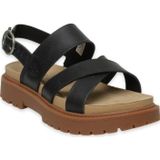 Timberland Tb0A61Tr Clairemont Way Backstrap Sandal Siyah Kadın Sandalet