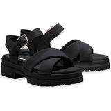 Timberland TB0A63H4Z London Vibe Backstrap Sandal Kadın Sandalet - Siyah