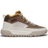 Timberland TB0A6CW1 Greenstride Motion 6 Mid Lace Up Sneaker Kahve-Beyaz Erkek Ayakkabı - Kırık Beyaz