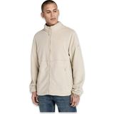 Timberland TB0A6HM3 Full Zip Polar Fleece Jacket Bej Erkek Mont - XL