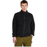 Timberland TB0A6HM3 Full Zip Polar Fleece Jacket Siyah Erkek Mont