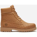 Timberland Textured Premium 6 Inch TB0A6FD6EN21 Medium Beige Bej Deri Erkek Bot