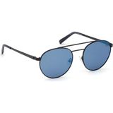 Timberland Tımberland 9167 02D 55 19 145 3p Polarize Cam Rengi: Aynalı Mavi Unisex Güneş Gözlüğü - Siyah