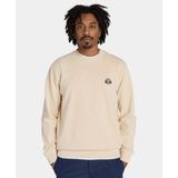 Timberland Tree Logo Patch Crewneck Erkek Bej Sweatshirt TB0A6HHKEFL1 - XL