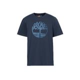 Timberland Tree Logo Short Sleeve Erkek Mavi T-Shirt TB0A2C2RZ021 M