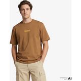 Timberland Triple Tree Graphic Erkek Kahverengi T-Shirt.-