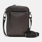 Timberland Tuckerman Leather Crossbody Bag Unisex Omuz Çantası - Kahverengi