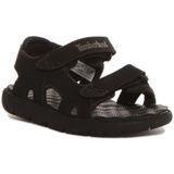 Timberland Üniseks Çocuk Perkins Row 2 Kayış (Youth) Sandalet, Siyah Siyah Xv0, 28 EU