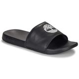 Timberland Üniseks Playa Sands Slide Sandalet, Beyaz w/Siyah
