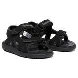 Timberland Unisex Çocuk Perkins Row 2 kayışlı sandalet, Siyah Siyah Xv0, 30 EU