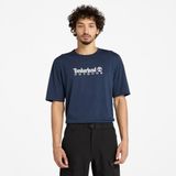 Timberland UV-Protection Logo Short Sleeve Erkek T-Shirt