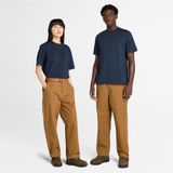Timberland Washed Duck Canvas Carpenter Erkek Sarı Pantolon