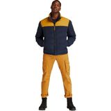 Timberland Welch mt Puffer Erkek Mont - TB0A22XB - 2XL - Sarı - Mavi