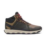 Timberland Winsor Trail Low Lace Up Bot Kahverengi Su Geçirmez Deri Erkek Ayakkabı Düz Topuklu
