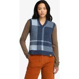Timberland Wool Blend Vest Kadın Mavi Süveter - XS