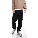 Timberland Woven Badge Ripstop Cargo Pant Erkek Siyah Eşofman Altı TB0A656F0011 - XL
