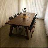 Timber's Team Nora Doğal Ahşap Yemek Masası - 80 x 120