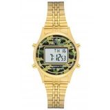 Time Watch TW.127.4GFG Gold Kamuflaj Dijital Kol Saati