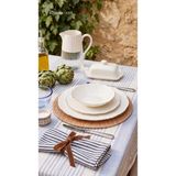 Timeless Elegance Altın Yaldızlı Porselen 24 Parça Yemek Takımı Kütahya Home - Standart