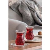 Timeless Kesme Kristal Cay Bardagi Seti Takimi 12 Parca Cay Seti 96992