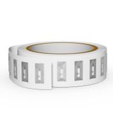 Timeskey NFC Etiketler Çıkartmalar NXP Orijinal NTAG213 NFC Yapışkan Çıkartma Şeffaf NFC Etiket RFID Etiketi Yeniden Yazılabilir 144 Bayt Bellek iOS Kısayollar ile Çalışır | Android - 30 Adet