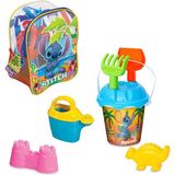 TimeStart 04063 Stitch Resimli Sırt Çantası Plaj Seti