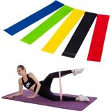 Timestart 5li Egzersiz Direnç Bant Seti Pilates Crossfit Ekipmanları