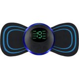 Timestart 8 Modlu Mini Şarjlı Kelebek D Ekran Ems Boyun Omuz Kol Sırt Elektrikli Masaj Bantı Kas Stimülatörü