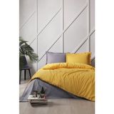 Timestart Çift Kişilik Ranforce Nevresim Takımı Colormix Gold Antrasit