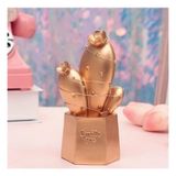 Timestart LED Işıklı Sevimli Kaktüs Masa Lambası Mini Biblo Gece Lambası Gold