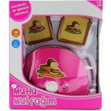 Timestart Mini Ekmek Kızartma Makinesi Koyu Pembe 1014