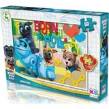 Timestart Puzzle 50 Parça Bingo ve Roli'nin Maceraları