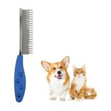 Timestart Tüy Açıcı Kedi Köpek Tarağı Tek Taraflı L Dişli Evcil Hayvan Bakım Fırçası