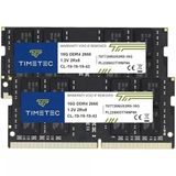 Timetec 32Gb Kıt (2X16gb) Ddr4 2666Mhz (Ddr4-2666) Pc4-21300 (Pc4-2666V) Ecc Olmayan Tamponsuz 1.2V Cl19 2Rx8 Çift Kademeli 260 Pin Sodımm Dizüstü Bilgisayar Bellek Ram Modülü Yükseltme