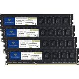 Timetec 32GB KIT(4X8GB) DDR3/DDR3L 1333MHZ PC3-10600 Ecc Olmayan Arabelleksiz 1.5V/1.35V Cl9 2rx8 Çift Sıralı 240 Pin Udımm Pc Masaüstü Bilgisayar Bellek Ram Modülü Yükseltme