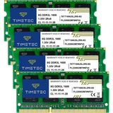 Timetec 32GB KIT(4X8GB) DDR3L / Ddr3 1600 Mhz (DDR3L-1600) PC3L-12800 / PC3-12800 Ecc Olmayan Arabelleksiz 1.35V/1.5V CL11 2rx8 Çift Kademeli 204 Pin Sodımm Dizüstü Dizüstü Bilgisayar Bilgisayar Ram'i
