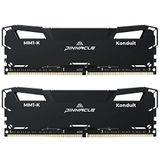 Timetec Pinnacle Konduit Bellek, 16 GB Kıt (2x8 Gb), Ddr4, 3200 Mhz, PC4-25600, CL16-18-18-38, Xmp2.0, Hız Aşırtma, 1,35 V, Ram Modülü, Siyah