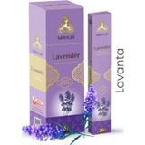 Time&Tech LAVANTA (LAVANDER) ÇUBUK TÜTSÜ 5 PAKET 100 ADET (INCENSE STICKS, 5 PACKS, 100 STICKS)