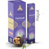 Time&Tech PAÇULİ (PATCHOULİ) ÇUBUK TÜTSÜ 5 PAKET 100 ADET (INCENSE STICKS, 5 PACKS, 100 STICKS)