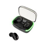 Time&Tech Y60 Earbuds Bluetooth 5.4 Kulak İçi Kulaklık siyah