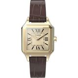 Timex TW2Y90700 Kadın Kol Saati - Kahverengi