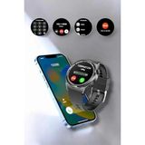 Timion Akıllı Saat Sağlık ve Fitness Takibi Bluetooth Bağlantılı Dokunmatik Ekran - Renkli - 1